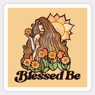 Blessed Be Goddess Magnet